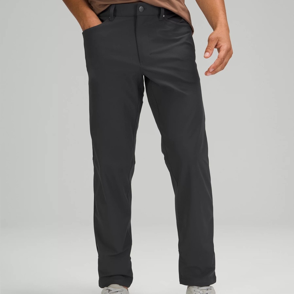 Men's Lululemon Size 34 Warpstreme ABC Pant Tech Trouser Black